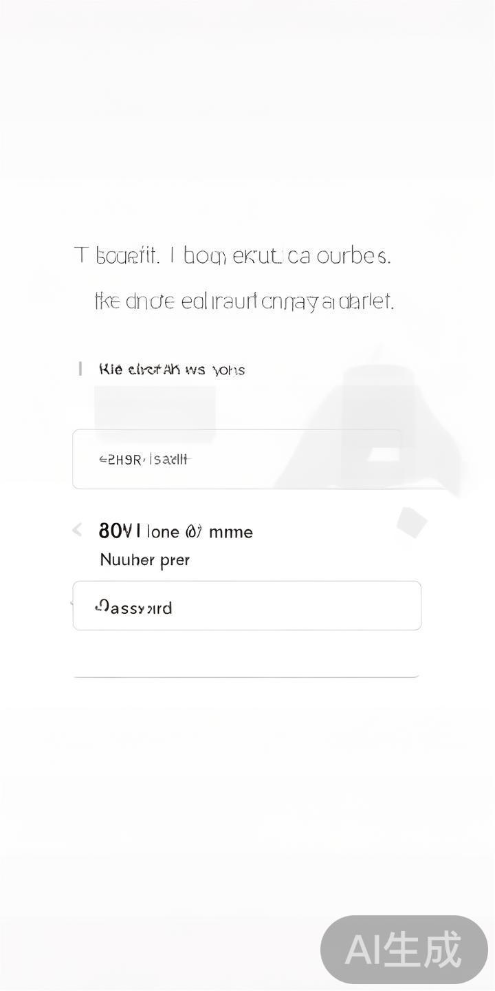 2.&nbsp;输入账号信息
填写注册时使用的手机号或绑定